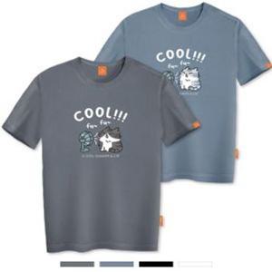엘라모 COOL캣 반팔 티셔츠 남녀공용 빅사이즈 S~4XL