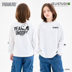 [젤리스튜디오] [피너츠]스누피 이지티셔츠
