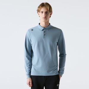 [데상트공식] 터프 폴로 긴팔 티셔츠 SR123UPL11