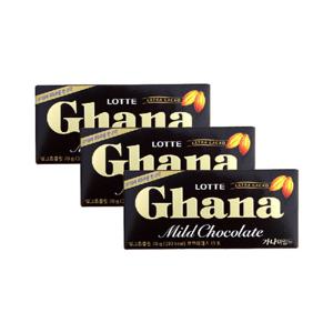 롯데웰푸드 가나초콜릿 마일드 70g x 3개