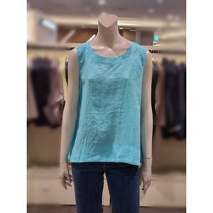 [트리아나] 소고 민소매 린넨블라우스AJ2BA29