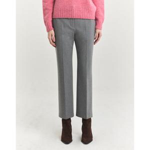 헤지스 여성 24FW 클리어런스기모스트레이트핏 그레이 에센셜 팬츠 HSPA4DC01G2