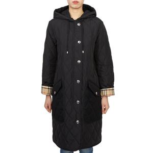 버버리 퀼팅 여성 패딩 코트 ROXBY 8096351 A1189