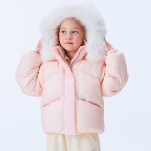 뉴발란스키즈패딩 UQS NK9PE4106G-26 NEWKIMO FUREST 크롭 숏다운(구스)