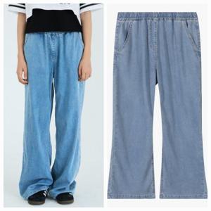 더데이걸 sh06 썸머 밴딩 와이드 데님 tgtj24s01