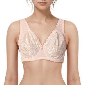 비비안  BBM 빅사이즈 레이스 홑겹 망사 기능성 브라 2종택1-BS(BR3531Q)