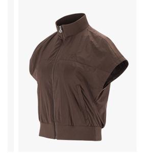 [엘르골프]24년 간절기 여성 밑단시보리 세미오버핏 안감 베스트[6K61401]