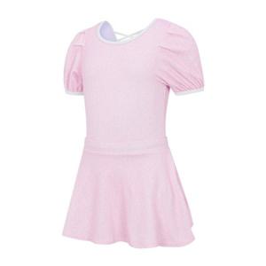 [아레나] (A5BG1GU03_PNK) 여아 엘리나 원피스 세트