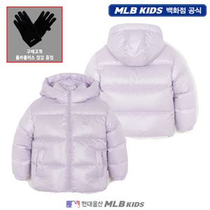 [MLB키즈US] (7ADJB0556-43LDL) [플리스장갑증정] 에어 데일리 글로시 숏 덕다운 아동패딩 키즈패딩