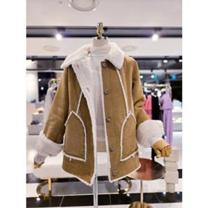 [에고이스트] ER4MZ065 아웃포켓 포인트 루즈핏 인조무스탕 점퍼 (25년 겨울)