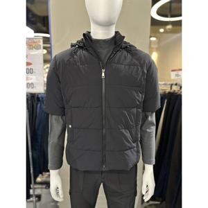 비티알 MG01 BTR 남성 겨울 웰론 반팔 패딩 자켓 BWJ6647M