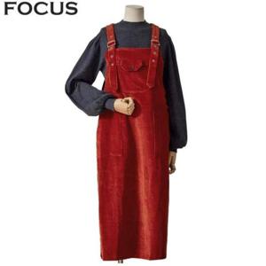 포커스 HC24 포비골덴멜빵원피스 FW4J3OP3091