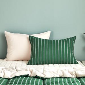 [모던하우스] 소프트워싱 리버시블 베개커버 덴 그린 40x60