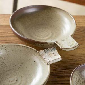 이천도자기 집으로 브라운 원찬기 소 13.5cm 그릇 식기 반찬기 플레이팅