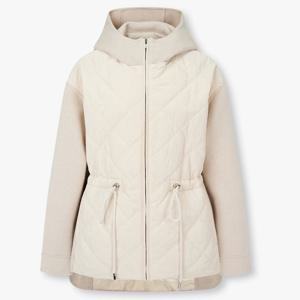 보브  (7156120001) 울 블렌드 후디 패딩 점퍼