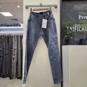 리트머스 HC12 밍크 속밴딩  스키니 데님팬츠 LP4DU905-063