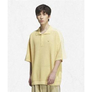 아디다스 ADIDAS 리조트 크로쉐 폴로 티 - 옐로우 KE5814 2449867