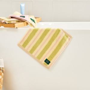 [모던하우스] STF 스프링 더블스트라이프 코마사 핸드타월 YELLOW 34X34cm 65g