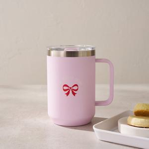 [모던하우스] TO GO 뉴데스크 보온보냉컵 500ml 베리가든 핑크