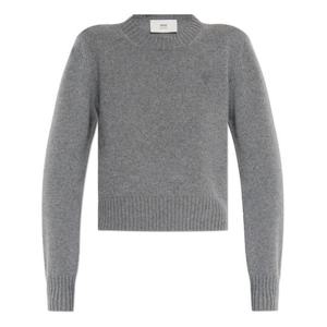 아미 스웨터 FKS057005052 LIGHT GREY DOM