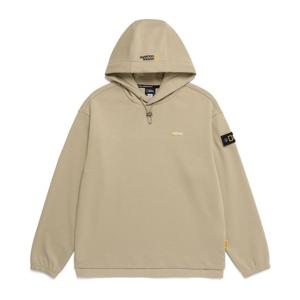 내셔널지오그래픽N251UHD090 하이브리드 세미오버핏 후드티셔츠 GREEN OLIVE