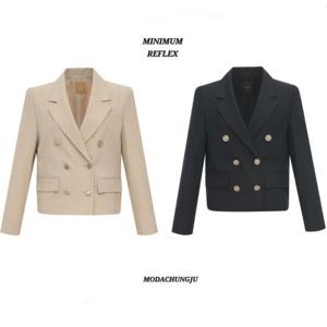 [미니멈]MD 카라넥 더블버튼 자켓 MD MYBGWJ3050_CJ
