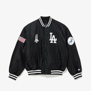 [뉴에라] LA 다저스 월드시리즈 챔피언 재킷 블랙 (14742014)