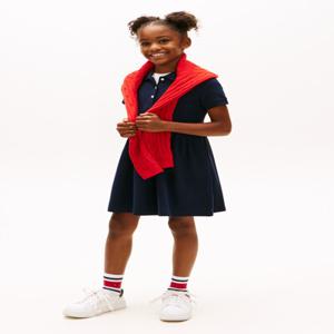 스트레치 피케 폴로 원피스