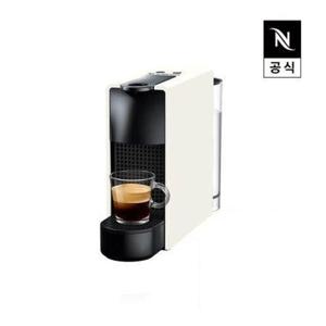 네스프레소 [상급] 에센자 미니 캡슐 에스프레소 머신 C30-KR-WH (19Bar, 2가지 추출방식, 초소형 사이즈, 화이트) 커피머신