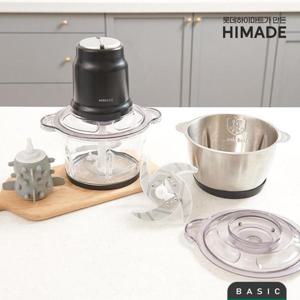 하이메이드  유리/스텐용기 다지기 1.8L / HNSCP-H18BL