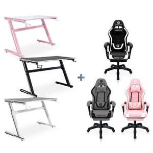 일루일루 일루일루 Z-타이탄 시리즈 게이밍 체어+데스트+발받침 세트 외 인체공학 의자 특가전