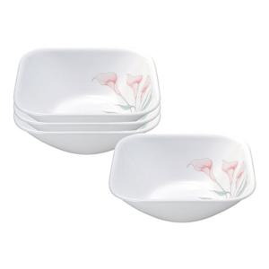 코렐 [코렐]백합 사각습볼 4P 세트