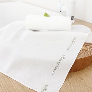 [무루]순수 대나무 100% 대형 엠보손수건 5장