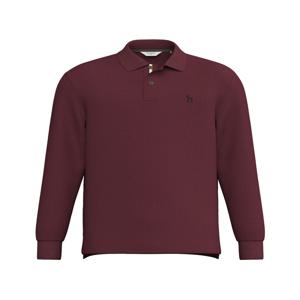 [헤지스 남성] [24FW] HZTS4D431R3 반값세일레드 긴팔 피케 카라 티셔츠