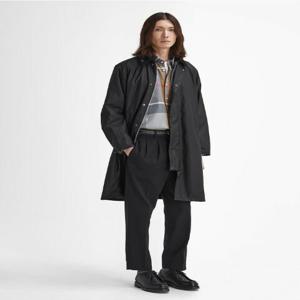바버 25FW  남여공용 블랙 Modified Exmoor 왁스 코트 URJU5F019 BK