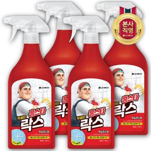 홈스타 맥스프레쉬 착 붙는 락스 500ml x 4개