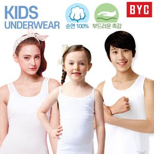 [BYC] 우리아이 부드러운 순면 런닝/팬티/브라 세트外