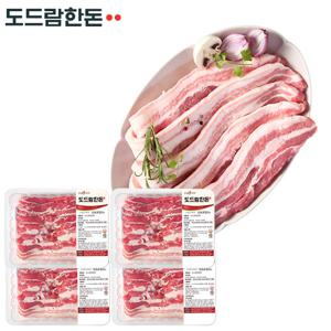 [도드람한돈]냉장 오겹살 500g*4팩(2kg)