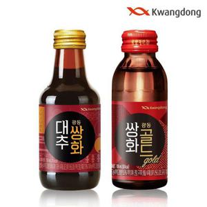 갤러리아_광동 대추쌍화 150ml x 20병 + 쌍화골드 100ml x 20병