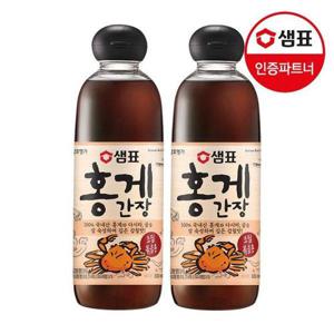 갤러리아_샘표 홍게간장 830ml 2개