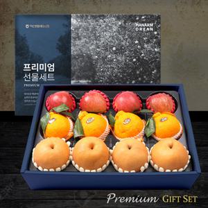 [농협] 사과/배/한라봉 혼합세트 5kg(사과4과/배4과/한라봉4과)
