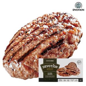 [디보션] 스테이크 허브맛솔트 230g x 2팩 (총4패티)