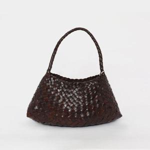 (공식수입)드래곤디퓨전 26SS 로잔나 크로체 스몰 토트 여성 숄더백 8943 DK BROWN