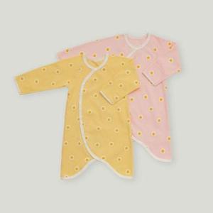 [아이숲]민들레 양면 배냇가운(2color)