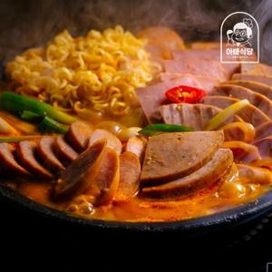 [아빠식당] 리얼 햄 듬뿍 부대찌개 600g x 8팩 총 4.8kg 外 김치찌개/육개장/순대국/얼큰순대국