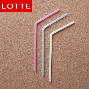 50p 롯데 빨대 스트로우 일회용빨대 주름빨대