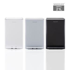 매직캔 크롬 히포 21L-MH250 4중냄새차단 휴지통 신형