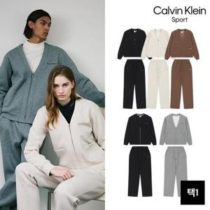 ★텐텐★ [캘빈클라인 스포츠] 25FW 스? 가디건 셋업 남녀 2종세트 택1