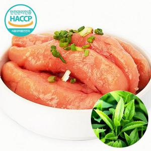 [웰굿]HACCP 전북 프리미엄 녹차 품은 백명란젓(특) 400g