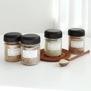 [라벨증정]모던 트라이탄 레터링 양념통 4P